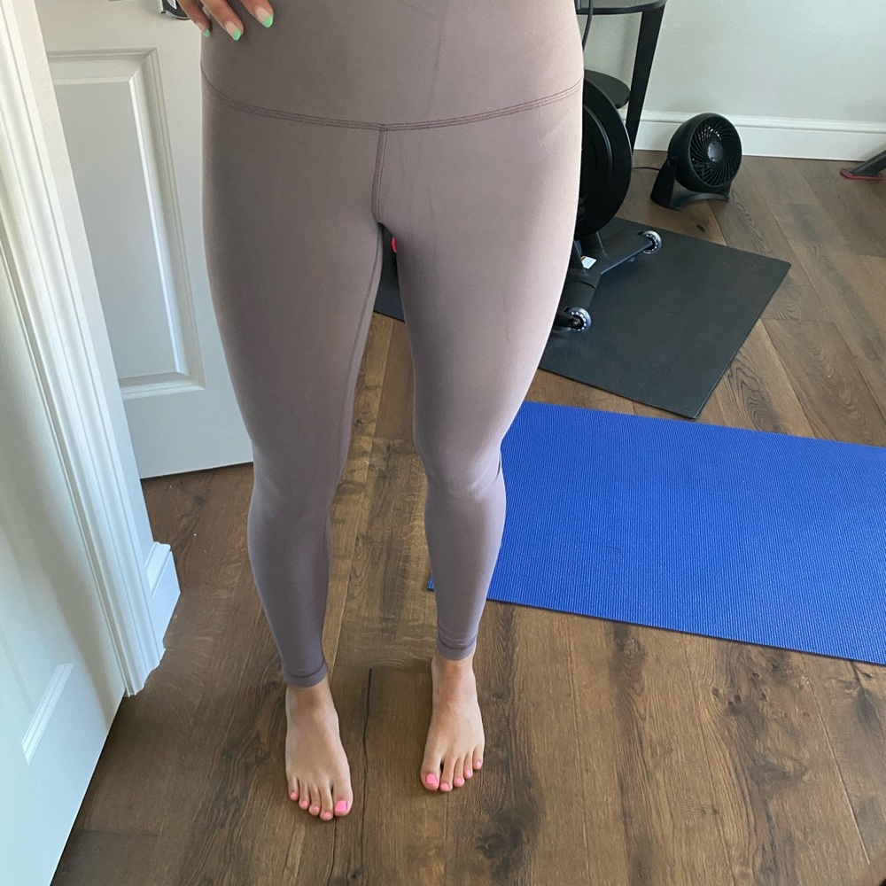 Lululemon purple leggings